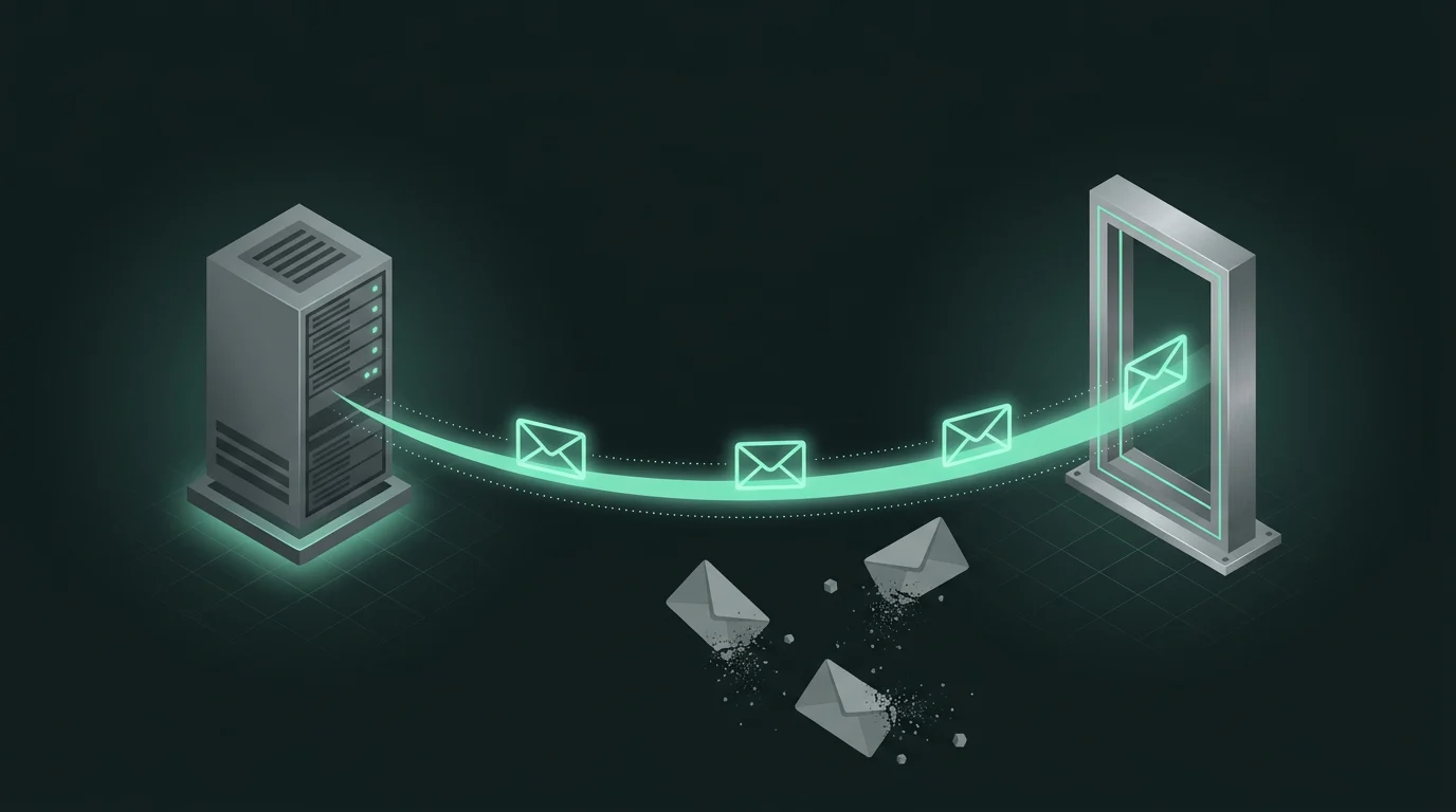 Sending email from a server nobody has heard of